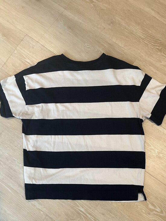 Old Navy Tops - Old Navy Women's white/navy striped tee women's S